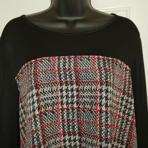 Ava James Long Sleeves Plaid Shirt size large - Picture 2 of 8